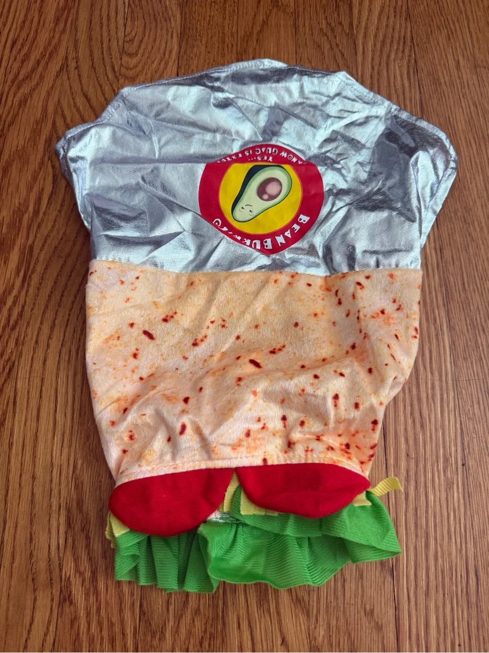 Rubies burrito medium dog costume